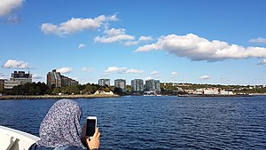2018 View of Dartmouth, Nova Scotia from the Halifax-Dartmouth Ferry (45479168344).jpg