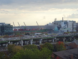 Canfornav freighter Gadwall, moored at Redpath, 2015 10 07 (2) (22003762186).jpg