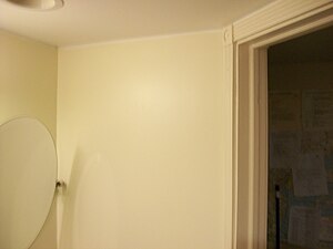 Bathroom wall with 2x4s and sheetrocked.jpg