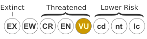 Status iucn2.3 VU.svg